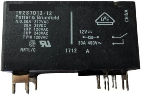 T92S7D12-12 T92S7D12-24 TECO POTTER BRUMFIELD T92 RELAY 30A 12V 2 من DIP6 والأصل (12 فولت) in Saudi Arabia