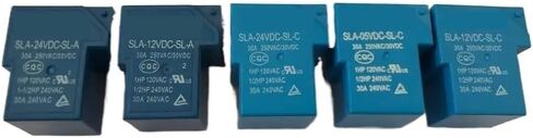 1PCS Power Relay SLA SLA-05 09 12V 24VDC 48VDC-SL-A -C 4pin /5pin /6pin 30A T90(SLA-12VDC-SL-A 4PIN) in Saudi Arabia