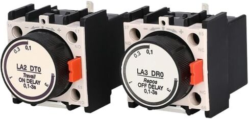 LA3DR0 LA3DR2 LA3DR4 LA2DT0 LA2DT2 LA2DT4 Air Power On/Off Delay Contact 1NO+1NC for CJX2 Series AC ContactorLA3DR0 LA3DR2 LA3(LA2DT2) in Saudi Arabia