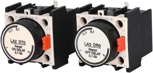 LA3DR0 LA3DR2 LA3DR4 LA2DT0 LA2DT2 LA2DT4 Air Power On/Off Delay Contact 1NO+1NC for CJX2 Series AC ContactorLA3DR0 LA3DR2 LA3(LA2DT2) in Saudi Arabia