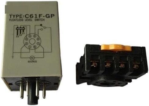 C61F-GP 24VDC floatless Level Switch/Relay with Socket/Base C61F - GP Water Level Controller/Pump Automatic Switch in Saudi Arabia