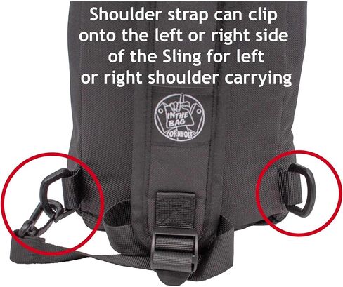 Cornhole Sling Style Backpack for 3 Sets of Cornhole Bags | Heavy Duty with Padding on All Sides and Padded Strap- Fits up to 12 Cornhole Bags in Saudi Arabia