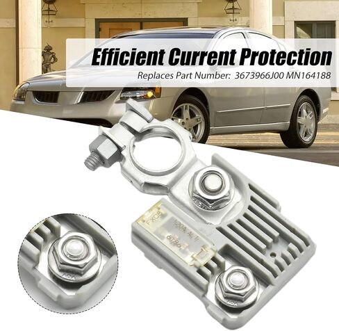 3673966J00 Battery Fuse, Replacement for Mitsubishi Galant Endeavor 2004-2012, Replacement for Suzuki Grand Vitara 2006-2011, Replacement for Chrysler Sebring 2002-2005, Replaces MN164188 in Saudi Arabia