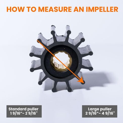 Standard Impeller Puller – Compact Marine Tool for Tight Engine Spaces – Easy DIY Boat Maintenance in Saudi Arabia