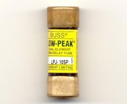 Cooper Bussmann LPJ-10SS Class J Low-Peak Time Delay Fuse by Cooper Bussmann in Saudi Arabia