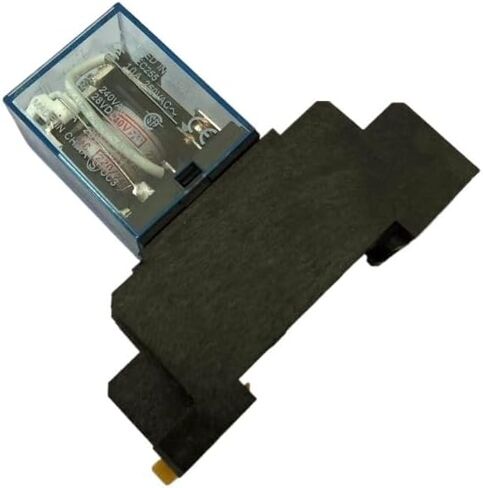 1PCS 12V 24V 36V 110V 220V 380V DC/AC Coil Power Relay LY2NJ DPDT 8 Pin HH62P JQX-13F with Socket Base(DC36V) in Saudi Arabia