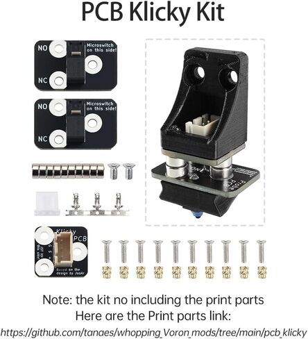عامة PCB Klicky PCB Kit Auto l ing acc ory متوافقة مع طابعات Voron2.4/Trident ثلاثية in Kuwait