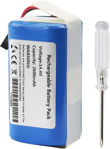 ZTHY Replacement Vacuum Battery Compatible with OKP Life K3P K4 K5 K7,OKP K5 Pro Robot Vacuum Cleaner CMICR18650F8M7-4S1P SUN-INTE-273 SUN-INTE-172 14.4V 2600mAh in Saudi Arabia