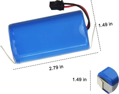 ZTHY Replacement Vacuum Battery Compatible with OKP Life K3P K4 K5 K7,OKP K5 Pro Robot Vacuum Cleaner CMICR18650F8M7-4S1P SUN-INTE-273 SUN-INTE-172 14.4V 2600mAh in Saudi Arabia