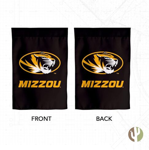 Desert Cactus University of Missouri UM Garden Flag – 19 x 12 inch Missouri Tigers Banner, For Outdoor Display and Events (Design D) in Saudi Arabia
