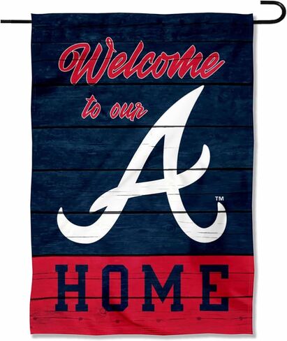 Atlanta Braves مرحبًا بك في علم الحديقة المزدوجة المنزلية in Saudi Arabia