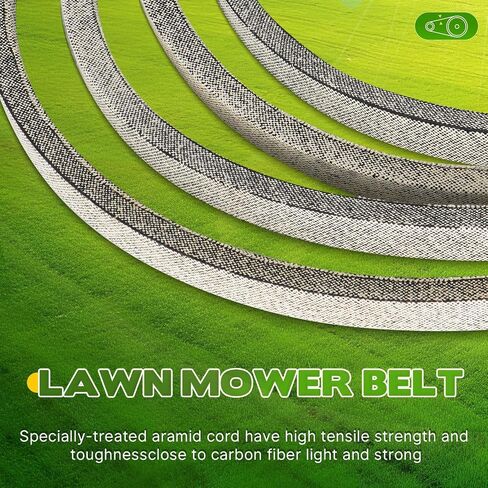 Mower Deck/Drive Belt for AYP 429636 197253 532429636 598559101 532197253 91753242936 John Deere M84136 GX25232 M87323 Snapper 704430 1/2" x 101 1/2" YTH18542 YTA18542 YTH22V42 YTH20K42 in Saudi Arabia