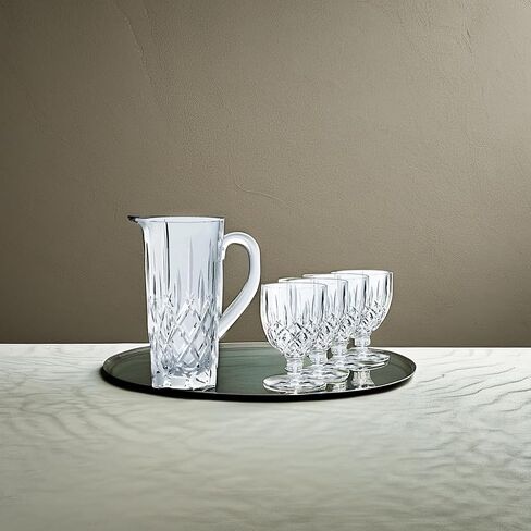 مجموعة Nachtmann Noblesse Collecte مثل نظارات المشروبات المثلجة ، كؤوس المياه الزجاجية الكريستالية ، 15 أونصة ، البيرة ، النبيذ ، والكوكتيلات ، والأدوات الزجاجية للمشروبات المثلجة - مجموعة من 4 in Kuwait