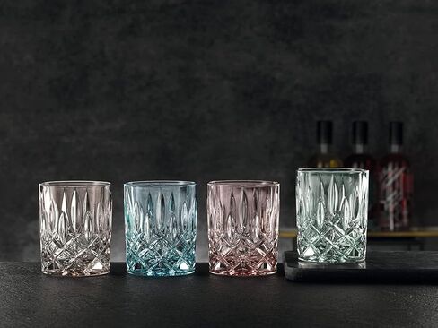 مجموعة Nachtmann Noblesse Collecte 4 "Whiskey Tumbly ، مصنوعة من زجاج بلوري ناعم ، زجاج للبوربون ، ويسكي ، ومشروبات أخرى ، 10.4 أوت ، آمنة غسالة الصحون ، مجموعة من 2 (التبغ) in Kuwait