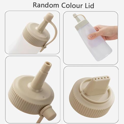 3 PCS CONTERIME SPISE BOTGLE 350ML/11.8oz salad salad mustard remal remal bottle bost (e) in Kuwait
