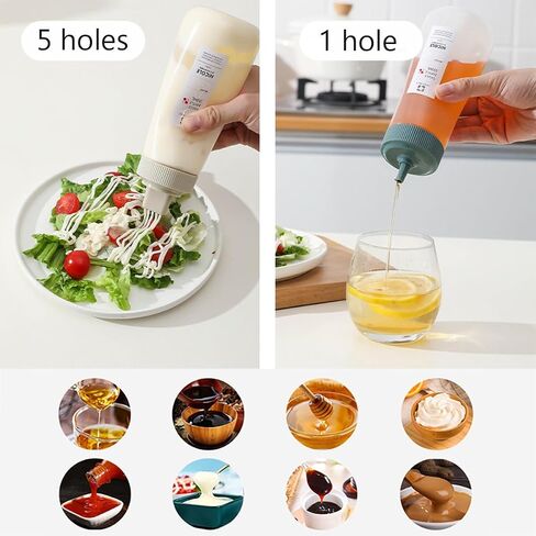 3 PCS CONTERIME SPISE BOTGLE 350ML/11.8oz salad salad mustard remal remal bottle bost (e) in Kuwait