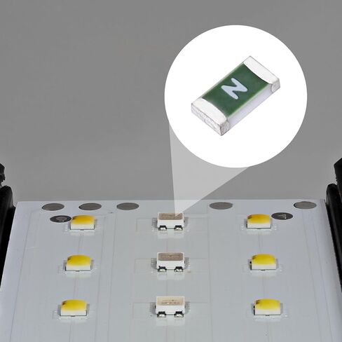 MECCANIXITY 20Pack 63V 2.5A Surface Mount Device Fuse, One Time Fast Acting Surface Mount 1206 Square Ceramic Fuses for LED Lighting Battery Devices Telecom System Over Current Protection in Saudi Arabia