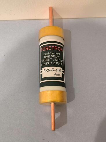 1PC FUSETRON FRN-R-150 Fuse, 250V 150A, Class RK Time Delay in Saudi Arabia