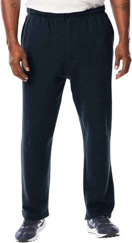 KingSize Men's Big & Tall Fleece Zip Fly Sweatpants in Saudi Arabia