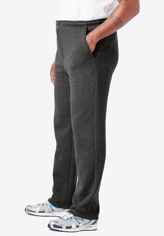 KingSize Men's Big & Tall Fleece Zip Fly Sweatpants in Saudi Arabia