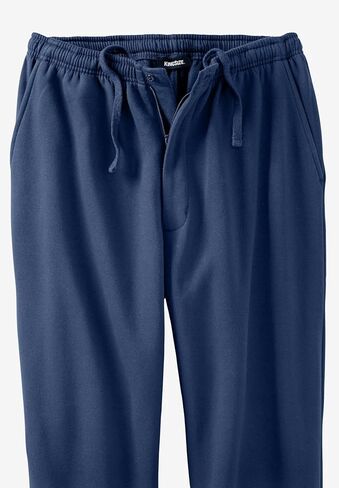 KingSize Men's Big & Tall Fleece Zip Fly Sweatpants in Saudi Arabia