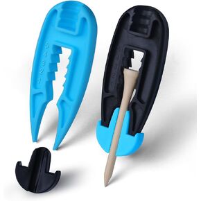 2 Pack Golf Ball Marker and Divot Tool with Adjustable Golf Tee Height Tool – Divot Repair Tool with Ball Marker & Stock Shot Setter – Pocket-Sized & Lightweight Golf Divot Tool, Golf Ball Markers in Kuwait