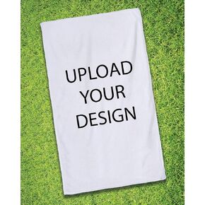 Personalized Custom Golf Towel - 4 Pack 16x25 Inch Microfiber Sports Player Logo Team Rally Customized Photo Design Text Name Ad Picture Gift in Kuwait