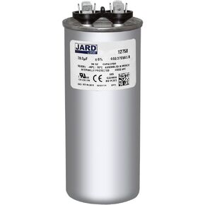 70 uF x 370 or 440 VAC Round Run Capacitor by # 12758 in Saudi Arabia