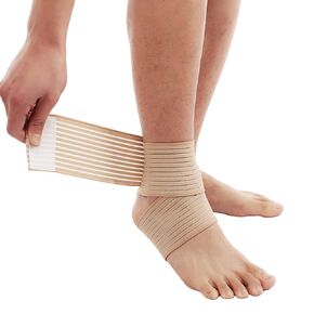 2 PCS أقواس الكاحل للرجال نساء ، غلاف ضغط الكاحل الطويل اللفات الأخمصية الالتهاب اللفافة الأخمصية. in Kuwait