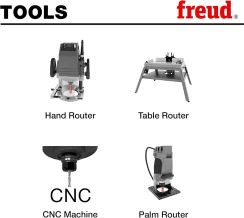 Freud 90-160: 5 Piece Down Spiral Bit Set in Saudi Arabia