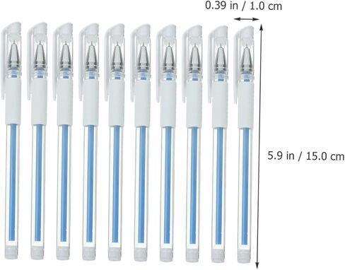 10pcs Skin Marking Pens for Accurate Eyebrow Positioning Precision Makeup Tools for Contouring and Tattooing Lightweight and Easy to Use in Saudi Arabia