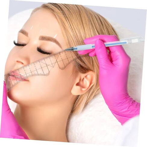 10pcs Skin Marking Pens for Accurate Eyebrow Positioning Precision Makeup Tools for Contouring and Tattooing Lightweight and Easy to Use in Saudi Arabia
