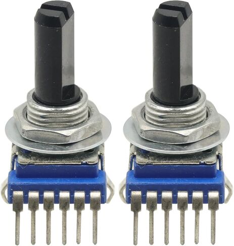 2PCS 6-Pin Dual Channel Audio Mixer Potentiometer 103 B10K RK1114GH 10K (10K Ohm) in Saudi Arabia