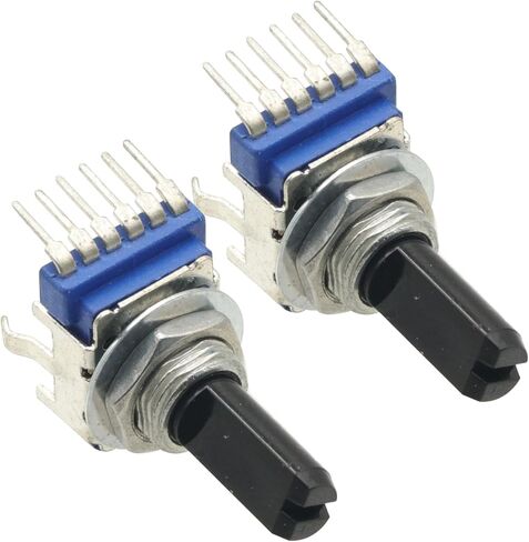2PCS 6-Pin Dual Channel Audio Mixer Potentiometer 103 B10K RK1114GH 10K (10K Ohm) in Saudi Arabia