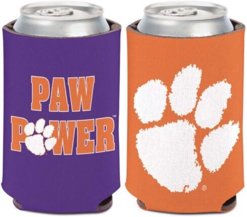 Wincraft NCAA Clemson University Tigers Paw Power 1 Pack 12 Oz. 2 جوانب يمكن أن تبرد in Kuwait