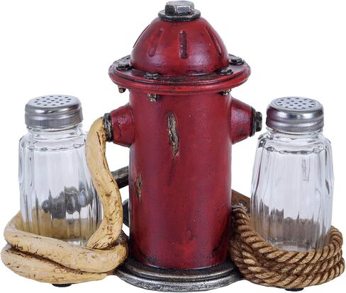 Pine Ridge Bigfoot Sasquatch Salt and Pepper Shaker - اثنان من الهزازين الزجاجيين ، و CADDY BIGFOOT CADDY للتوابل والتوابل ، للمطبخ ، أو تناول الطعام أو ديكور الطاولة in Kuwait