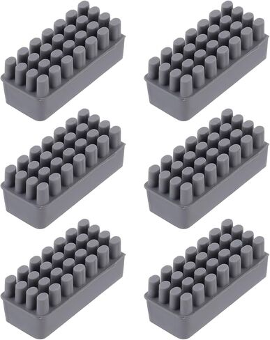 6pcs 3D Printer Silicone Nozzle Brush, Heat-Resistant Nozzle Cleaner Brush Compatible with Bambu Lab P1P/P1S/X1/X1C/X1E 3D Printers in Saudi Arabia