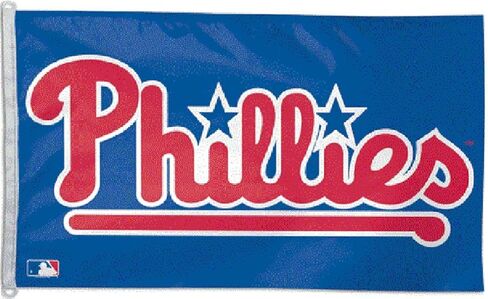 Wincraft MLB Philadelphia Phillies WCR07412091 علم الفريق ، 3 "× 5" in Kuwait