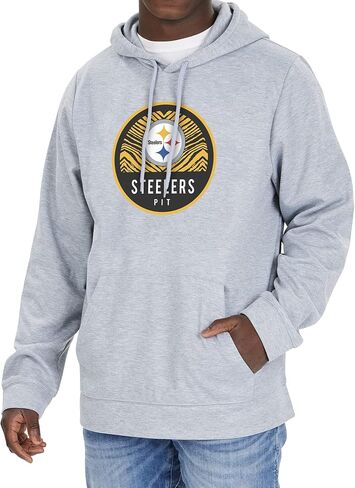 Zubaz NFL Arizona Cardinals Men's Team Graphic Gray Hoodie in Saudi Arabia