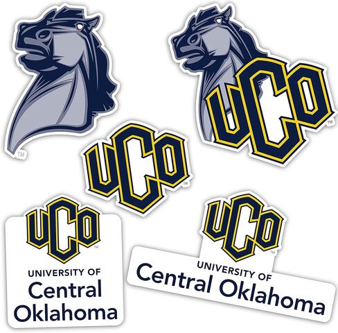 Desert Cactus University of Central Oklahoma Sticker UCO Bronchos sticker Vinyl Scals Laptop Botto Car Scrapbook T2 (Type 2) in Saudi Arabia
