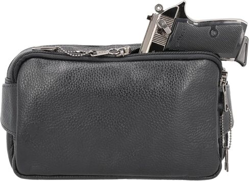 Laney Buffalo Leather Pack Pack Organizer by Lady Well with Stabling zippers (Cognac) in Saudi Arabia
