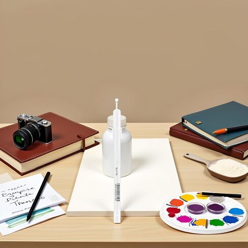 White Art Paint Pen - Fine Point Tip White Gel Pens | Highlight Graffiti Hook, Marker Pen Water Based Fine Paint Marker Fine Point Tip For Artists, Painters in Saudi Arabia