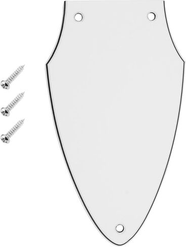 1pc 3 طبقات الغيتار البيضاء pickguard متوافق مع Gibson Flying v ضبط الرقبة قضيب الغلاف الغيتار إكسسوارات أبيض أسود أبيض الطبقة الغيتار الكهربائية in Kuwait
