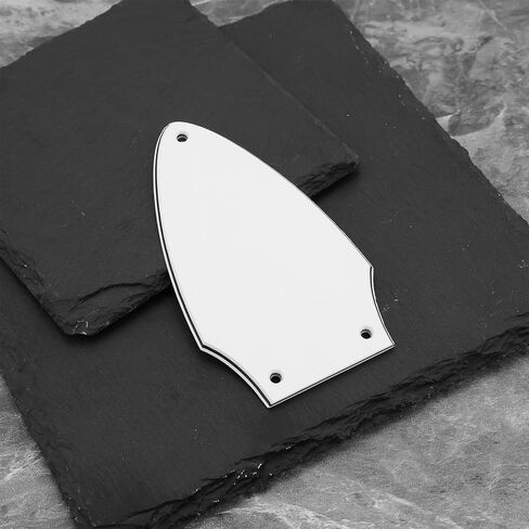 1pc 3 طبقات الغيتار البيضاء pickguard متوافق مع Gibson Flying v ضبط الرقبة قضيب الغلاف الغيتار إكسسوارات أبيض أسود أبيض الطبقة الغيتار الكهربائية in Kuwait