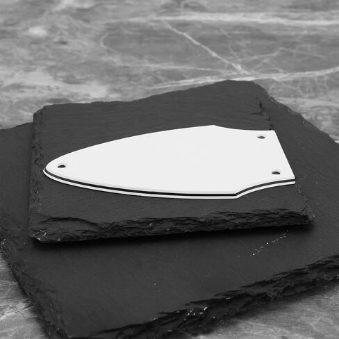 1pc 3 طبقات الغيتار البيضاء pickguard متوافق مع Gibson Flying v ضبط الرقبة قضيب الغلاف الغيتار إكسسوارات أبيض أسود أبيض الطبقة الغيتار الكهربائية in Kuwait
