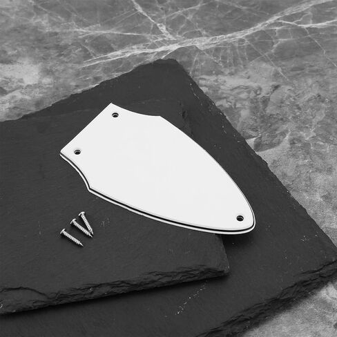 1pc 3 طبقات الغيتار البيضاء pickguard متوافق مع Gibson Flying v ضبط الرقبة قضيب الغلاف الغيتار إكسسوارات أبيض أسود أبيض الطبقة الغيتار الكهربائية in Kuwait