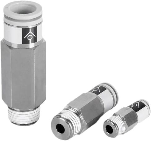 Pneumatic one-Way Check Valve Direct Control AKH Check Plastic Check Valve one-Touch Connector 1PCS(AKH12B-04S) in Kuwait