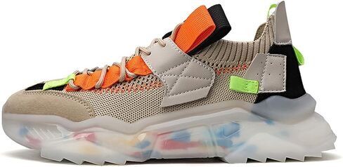 GSIGUL Mens Running Shoes Sports Athletic Fashion Sneakers Lightweight Tennis Walking Shoes Workout Shoes in Kuwait