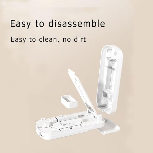 Pill Cutter and Splitter with Grindable Design, Portable Medicine Cutter for Small Pills, White 1/2 1/3 Pill Cutter 1/4 Pill Cutter Splitter for Small and Tiny Pills in Saudi Arabia