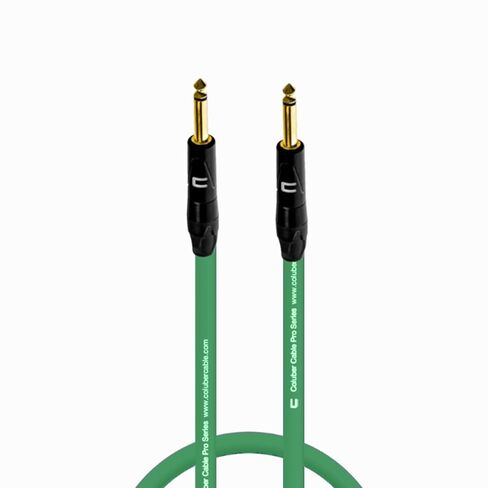 كبل كولوبر 1/4 "ذكور TS إلى 1/4" TS Male - 50 قدمًا - أصفر - موصل ميكروفون مؤيد 3 -Pin للمكبرات المحمولة أو الواجهة الصوتية أو الخلاط للأداء المباشر والتسجيل in Kuwait